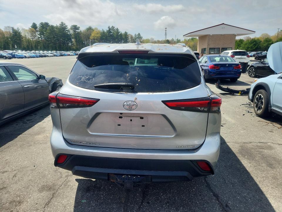 Продаж на аукціоні авто 2021 Toyota Highlander, vin: 5TDGZRBH8MS153899, номер лоту: 50310956