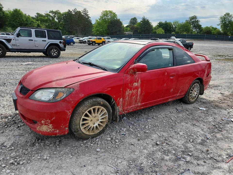 52926286 :رقم المزاد ، 1HGEM22945L042924 vin ، 2005 Honda Civic مزاد بيع
