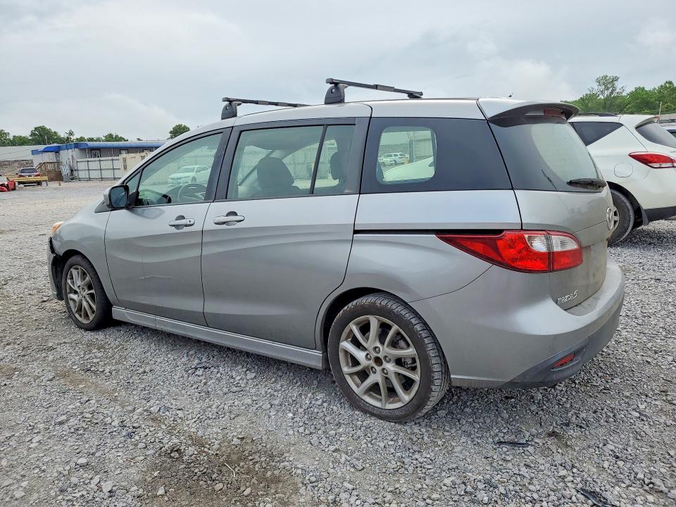 2012 Mazda 5 მანქანა იყიდება აუქციონზე, vin: JM1CW2DL5C0140187, აუქციონის ნომერი: 53669046