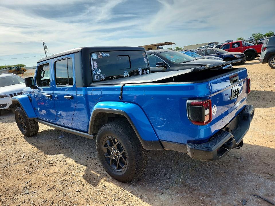 55431026 :رقم المزاد ، 1C6HJTAG4RL111957 vin ، 2024 Jeep Gladiator مزاد بيع