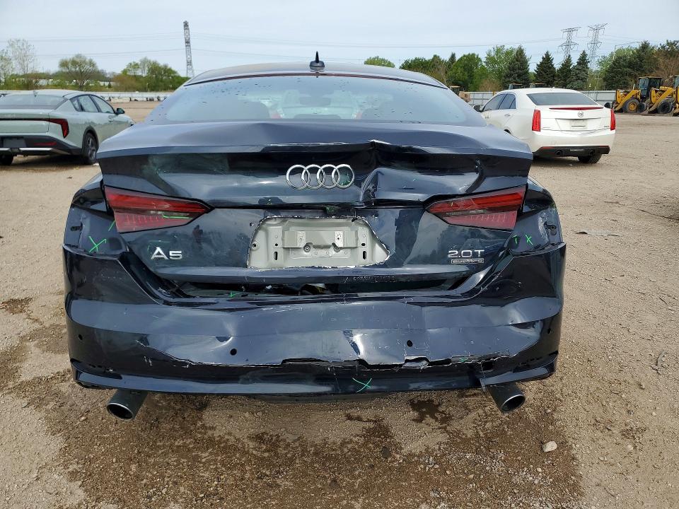 52469306 :رقم المزاد ، WAUENCF54JA050422 vin ، 2018 Audi A5 مزاد بيع