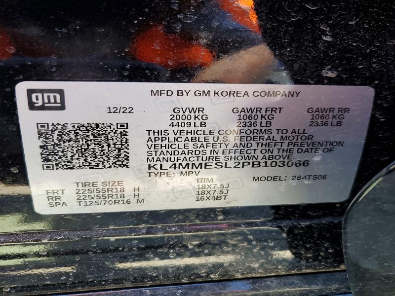 2023 Buick Encore Gx მანქანა იყიდება აუქციონზე, vin: KL4MMESL2PB103066, აუქციონის ნომერი: 52005456