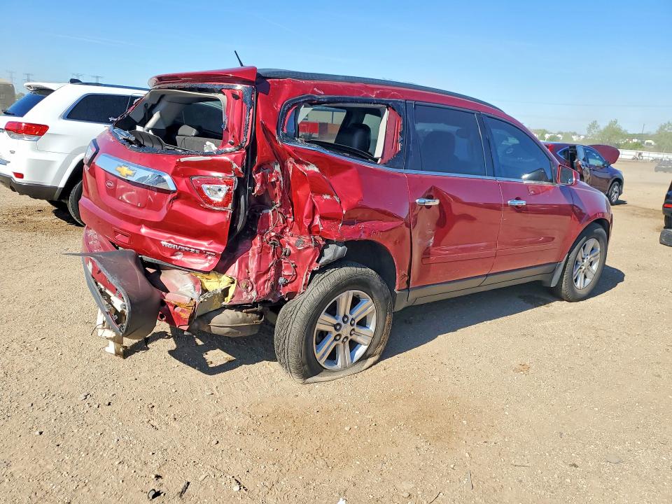 53610566 :رقم المزاد ، 1GNKRHKD5EJ193347 vin ، 2014 Chevrolet Traverse مزاد بيع