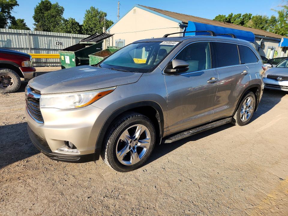 Auction sale of the 2015 Toyota Highlander, vin: 5TDDKRFHXFS098991, lot number: 52506646