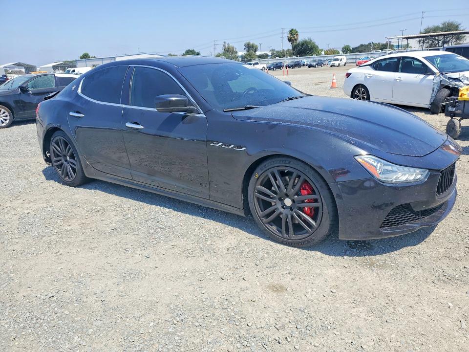 2015 Maserati Ghibli მანქანა იყიდება აუქციონზე, vin: ZAM57RTA0F1154412, აუქციონის ნომერი: 53598986