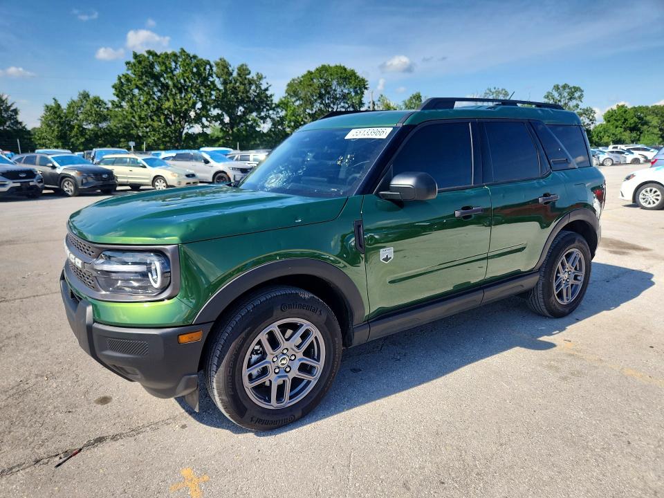 2025 Ford Bronco Sport მანქანა იყიდება აუქციონზე, vin: 3FMCR9BNXSRF25419, აუქციონის ნომერი: 55133966