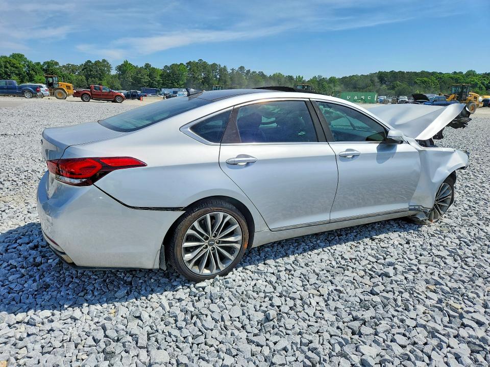 2017 Genesis G80 მანქანა იყიდება აუქციონზე, vin: KMHGN4JE0HU175334, აუქციონის ნომერი: 54101986