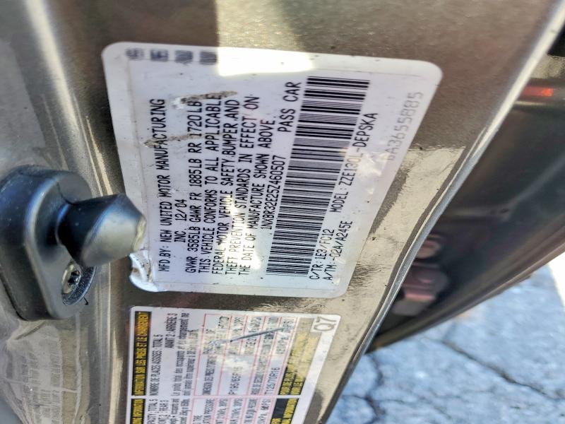 Auction sale of the 2005 Toyota Corolla, vin: 1NXBR32E25Z460507, lot number: 54149156