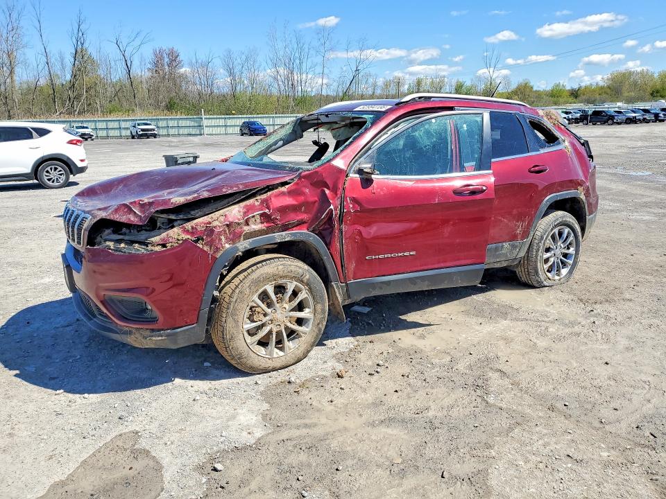 52994186 :رقم المزاد ، 1C4PJMLXXKD137311 vin ، 2019 Jeep Cherokee مزاد بيع