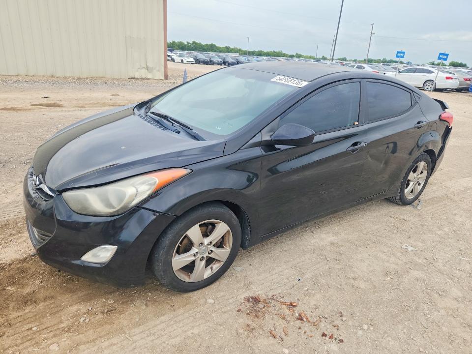 Продаж на аукціоні авто 2012 Hyundai Elantra, vin: 5NPDH4AE6CH102857, номер лоту: 54265136