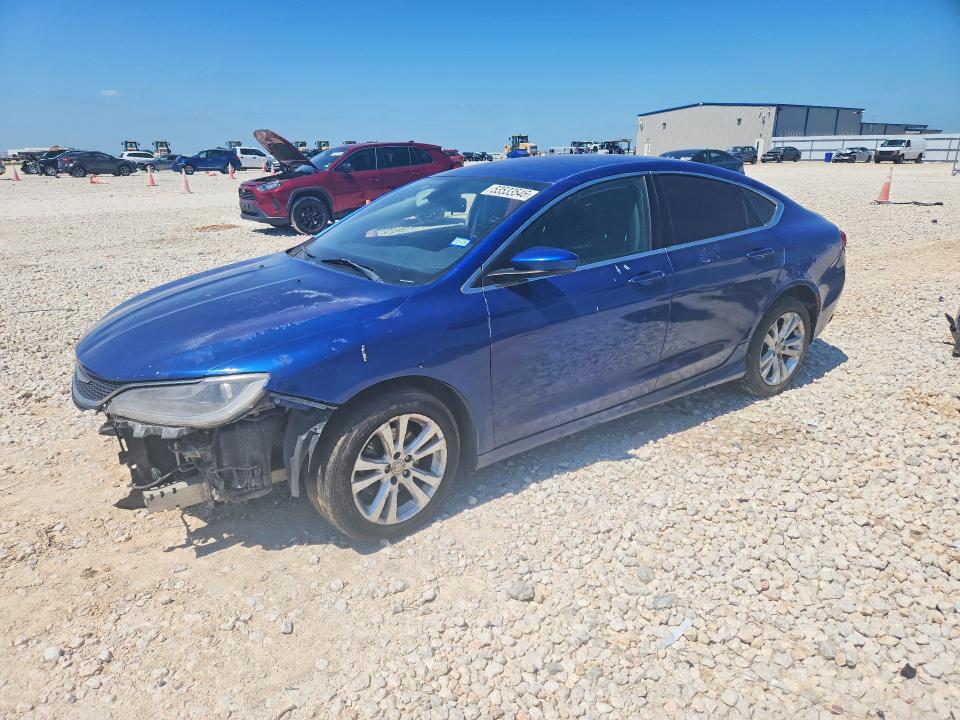 Продаж на аукціоні авто 2016 Chrysler 200, vin: 1C3CCCAB3GN104196, номер лоту: 53533546