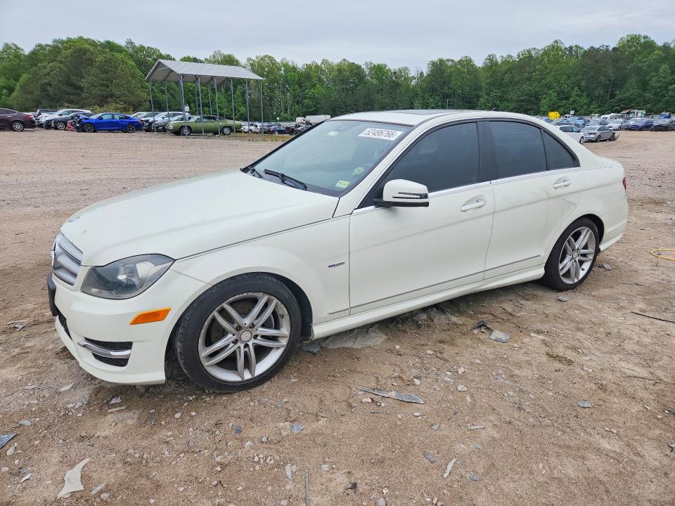 Продаж на аукціоні авто 2012 Mercedes-benz C, vin: WDDGF4HB6CA703164, номер лоту: 52486766