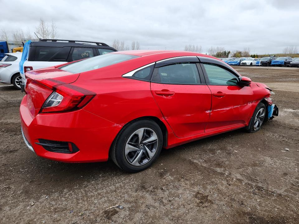 2020 Honda Civic მანქანა იყიდება აუქციონზე, vin: 2HGFC2F57LH006833, აუქციონის ნომერი: 53232656
