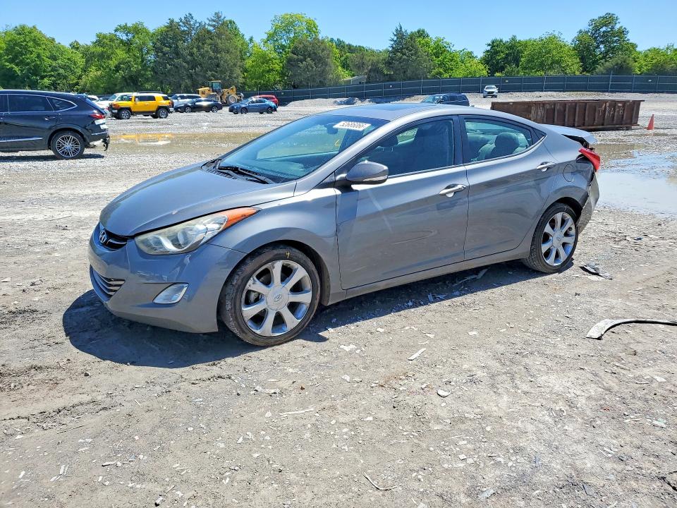 2013 Hyundai Elantra მანქანა იყიდება აუქციონზე, vin: 5NPDH4AE1DH252652, აუქციონის ნომერი: 52686066