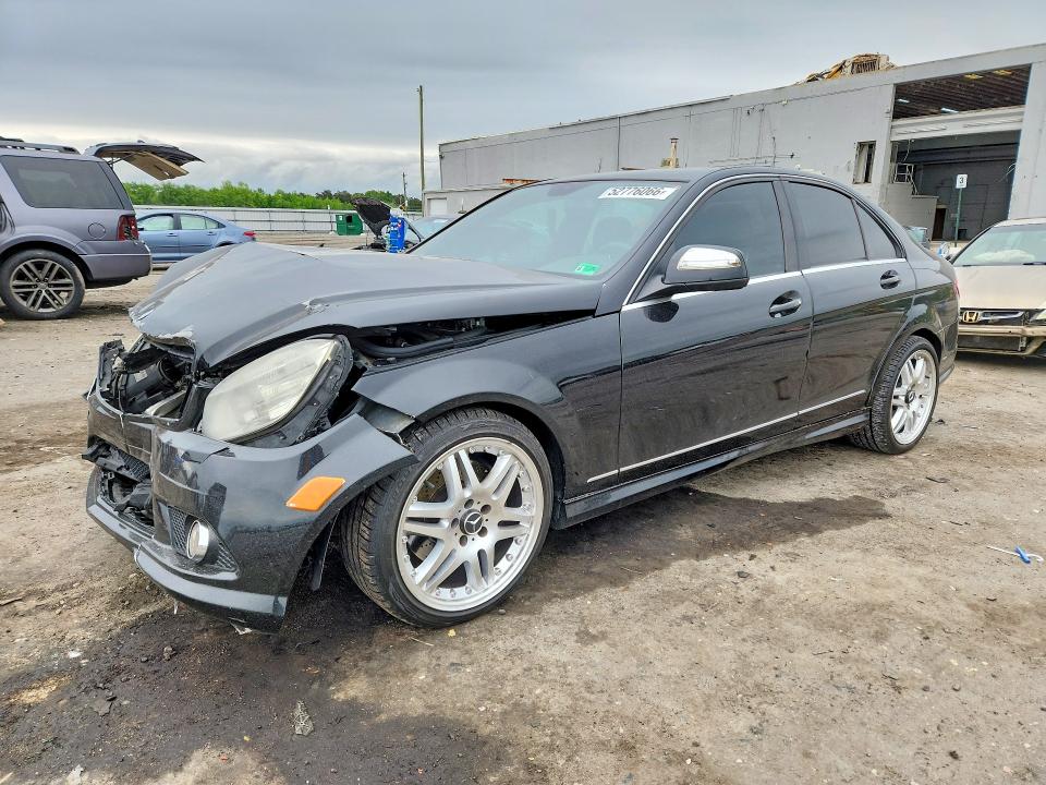 2009 Mercedes-benz C მანქანა იყიდება აუქციონზე, vin: WDDGF56X19R067154, აუქციონის ნომერი: 52776066