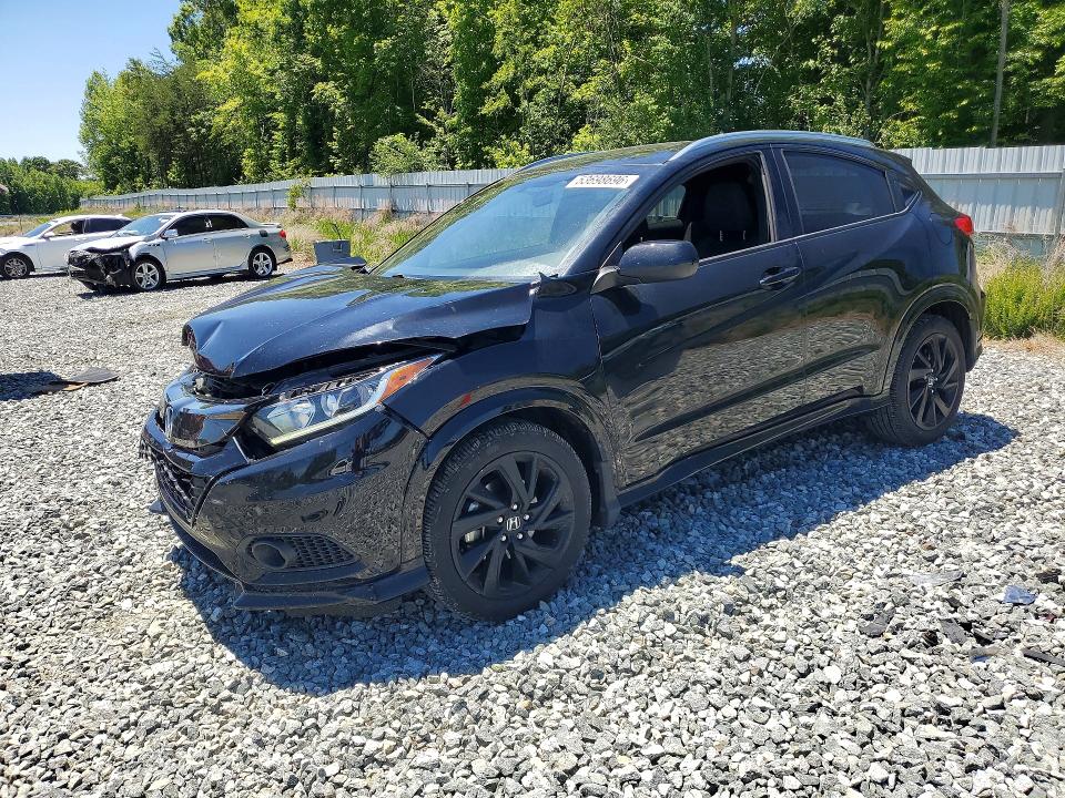 2021 Honda Hr-v მანქანა იყიდება აუქციონზე, vin: 3CZRU5H17MM703081, აუქციონის ნომერი: 53698696