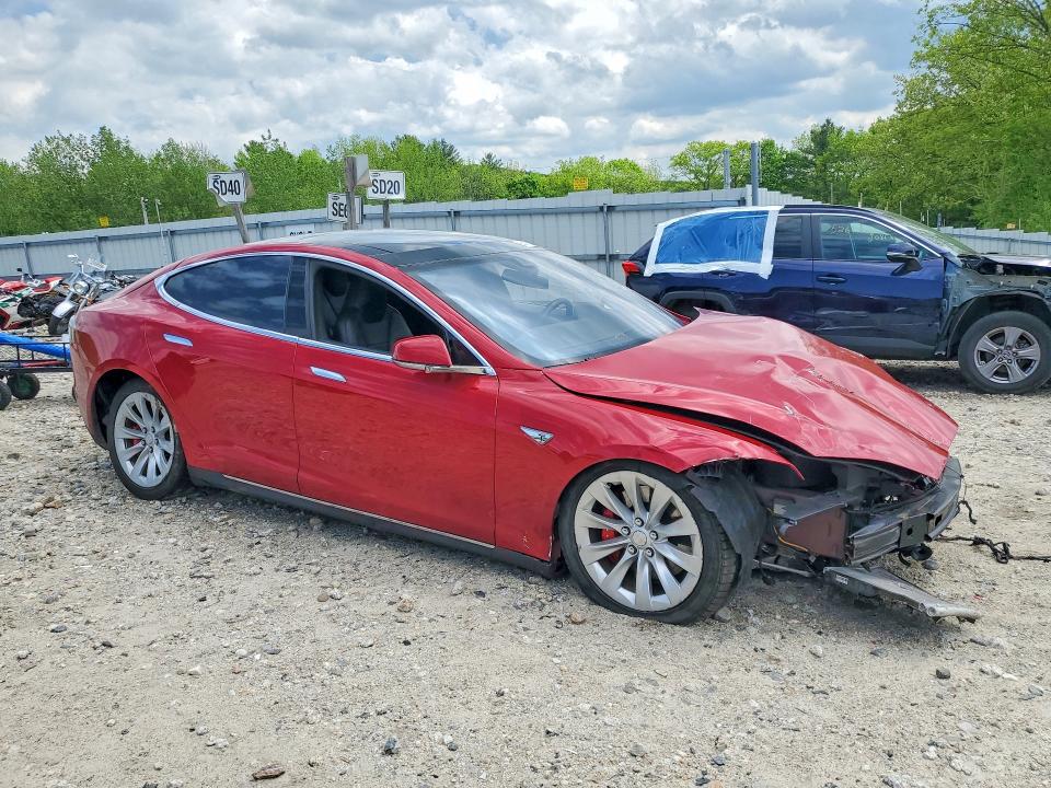 Продажа на аукционе авто 2015 Tesla Model S, vin: 5YJSA1H29FFP73450, номер лота: 54461706