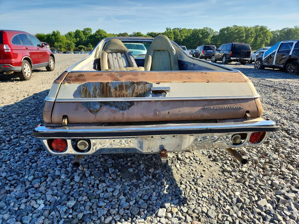 51930536 :رقم المزاد ، 1D80V6D529612 vin ، 1976 Chevrolet El Camino مزاد بيع