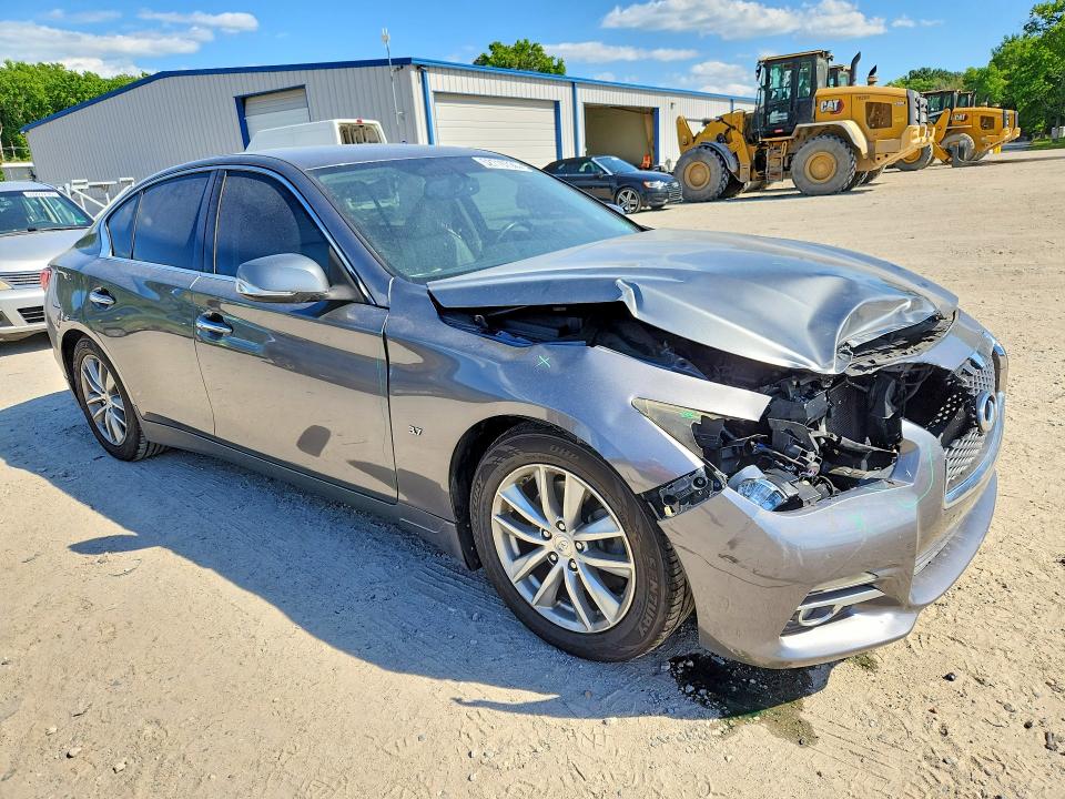 52719736 :رقم المزاد ، JN1BV7AP5EM689261 vin ، 2014 Infiniti Q50 مزاد بيع