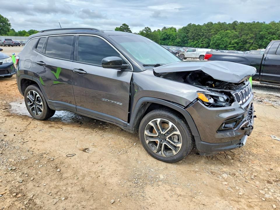 54404096 :رقم المزاد ، 3C4NJDCN8PT522650 vin ، 2023 Jeep Compass مزاد بيع