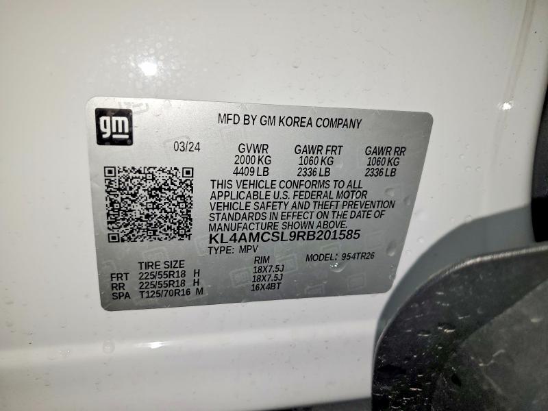 Продажа на аукционе авто 2024 Buick Encore Gx, vin: KL4AMCSL9RB201585, номер лота: 53633066