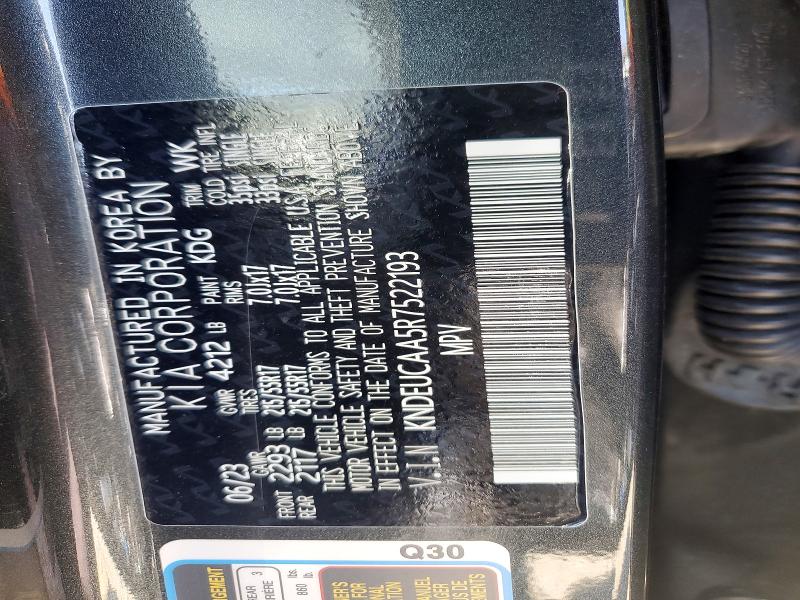52909776 :رقم المزاد ، KNDEUCAA5R7522193 vin ، 2024 Kia Seltos مزاد بيع