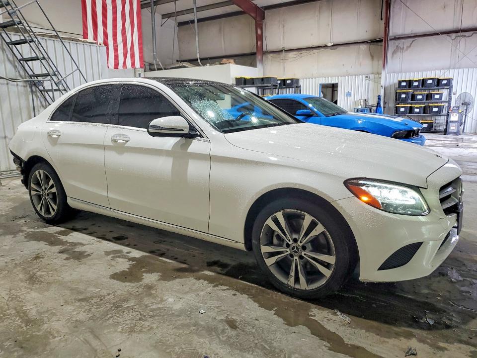 2019 Mercedes-benz C მანქანა იყიდება აუქციონზე, vin: 55SWF8EB5KU311329, აუქციონის ნომერი: 55049396
