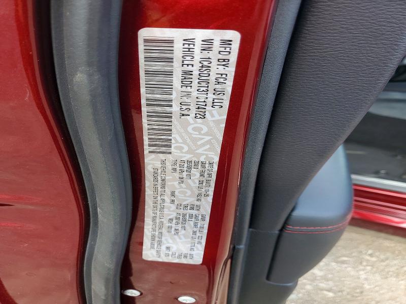 52179816 :رقم المزاد ، 1C4SDJCT3TC174723 vin ، 2026 Dodge Durango مزاد بيع