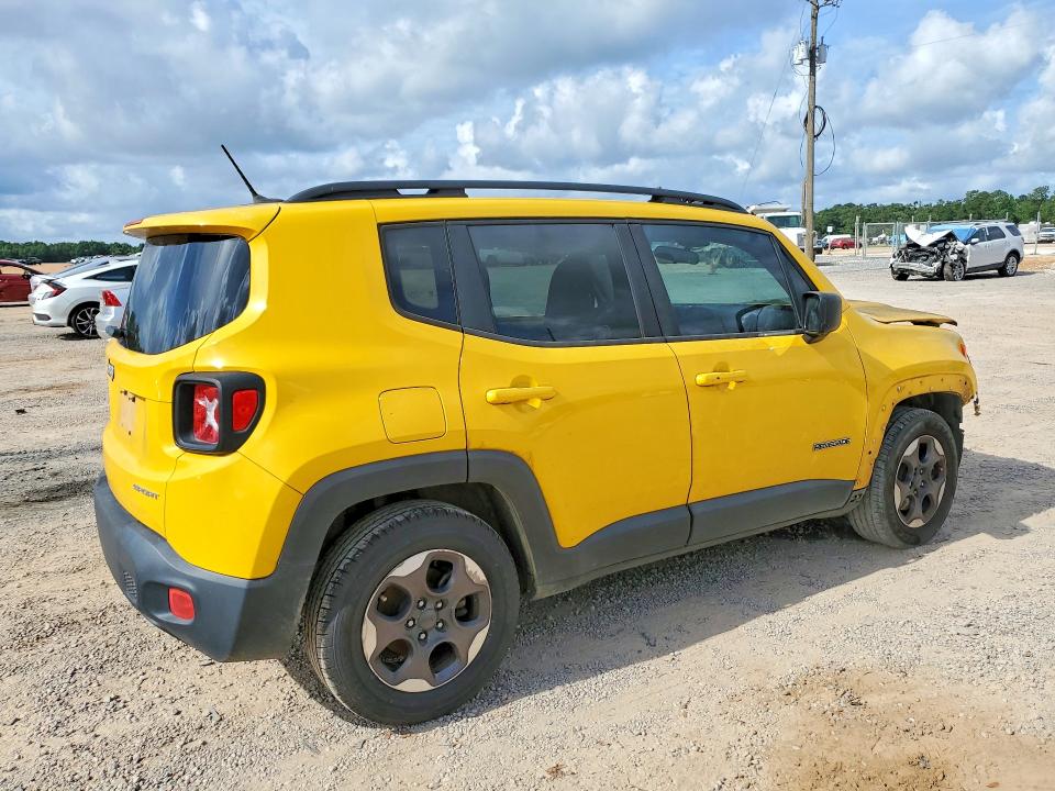 53718766 :رقم المزاد ، ZACCJAAB2HPE80144 vin ، 2017 Jeep Renegade مزاد بيع