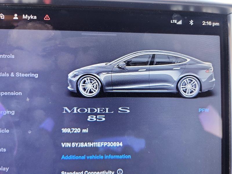 Продаж на аукціоні авто 2014 Tesla Model S, vin: 5YJSA1H11EFP30694, номер лоту: 55445656