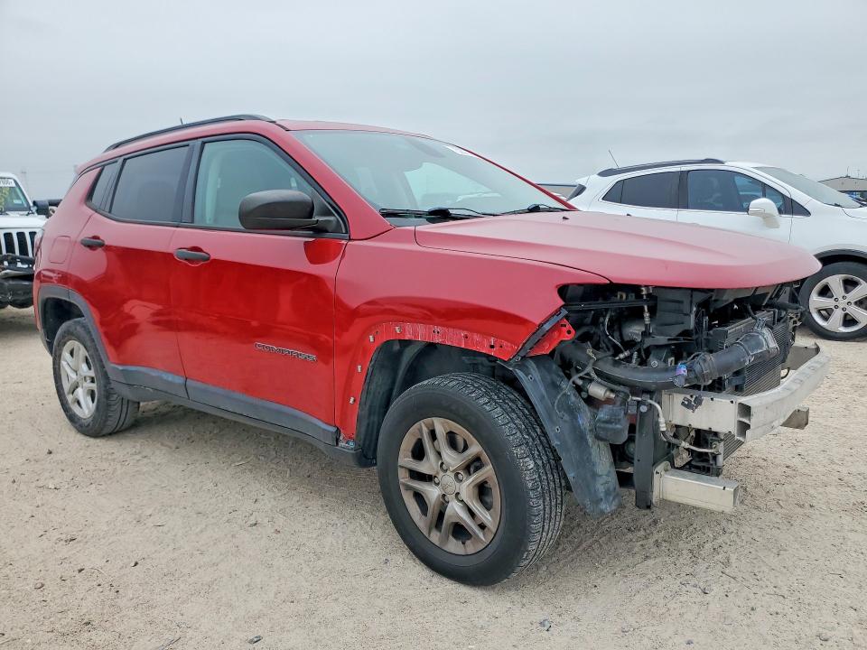 Продажа на аукционе авто 2018 Jeep Compass, vin: 3C4NJDAB7JT168958, номер лота: 52575816
