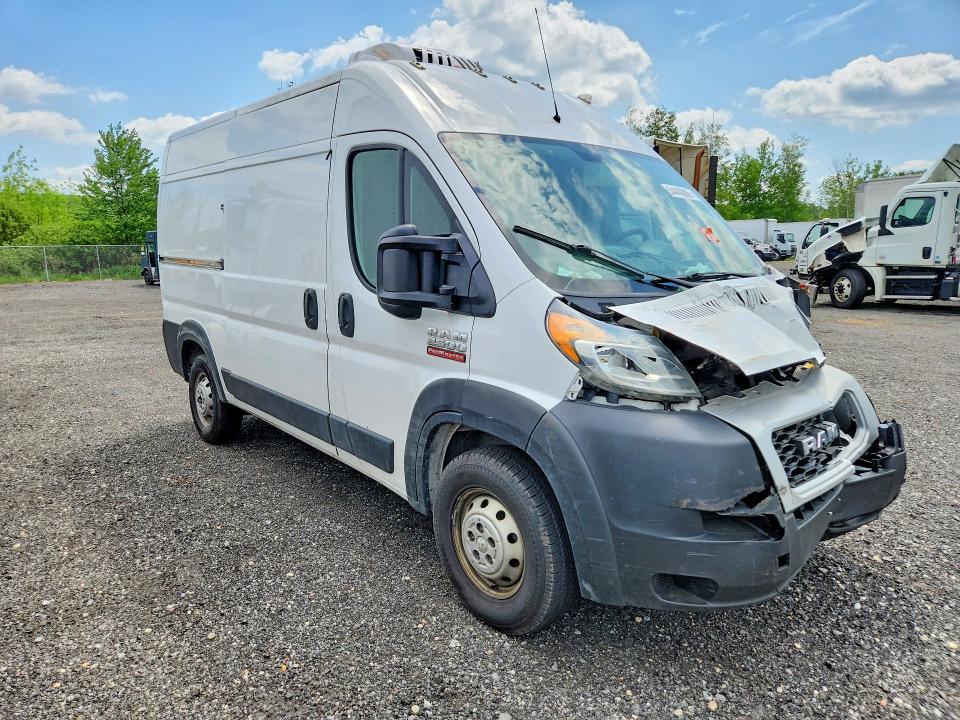 2021 Ram Promaster 2500 მანქანა იყიდება აუქციონზე, vin: 3C6LRVCG6ME516523, აუქციონის ნომერი: 54440006