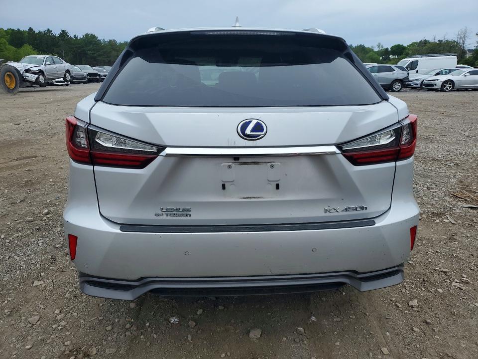53109016 :رقم المزاد ، 2T2BGMCAXGC008361 vin ، 2016 Lexus Rx 450h مزاد بيع