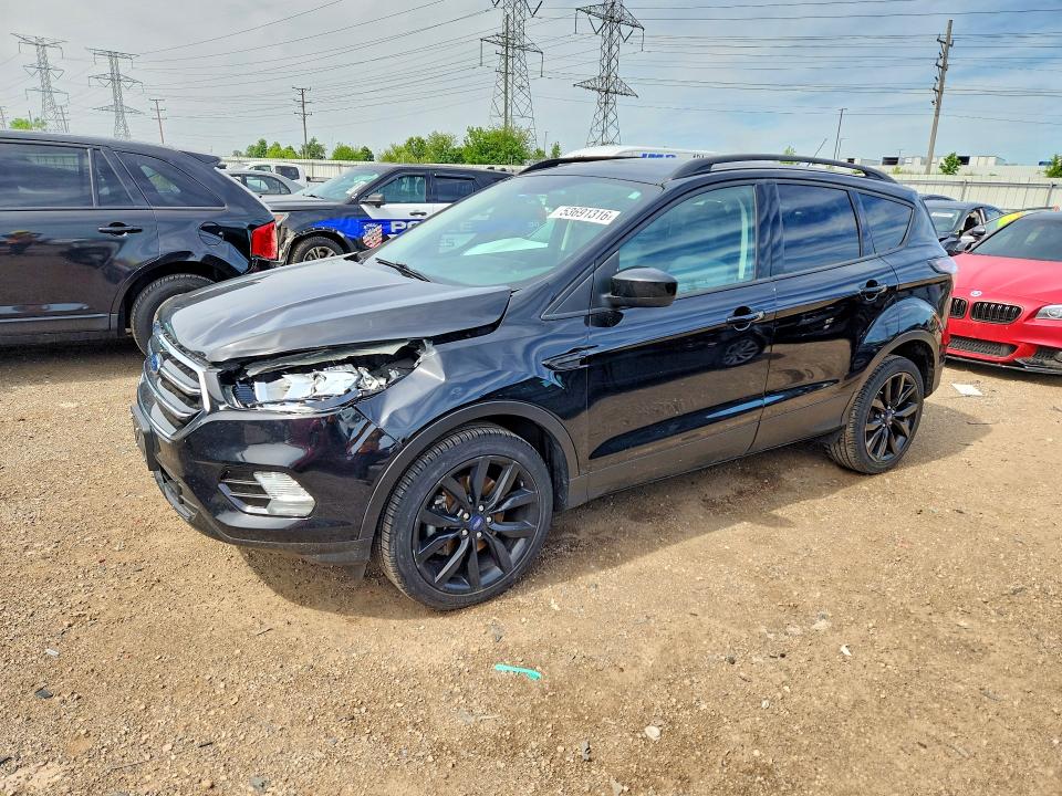 2017 Ford Escape მანქანა იყიდება აუქციონზე, vin: 1FMCU9GD8HUA21113, აუქციონის ნომერი: 53691316
