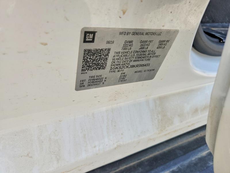 Продаж на аукціоні авто 2019 Gmc Yukon, vin: 1GKS2CKJ8KR395431, номер лоту: 51370226