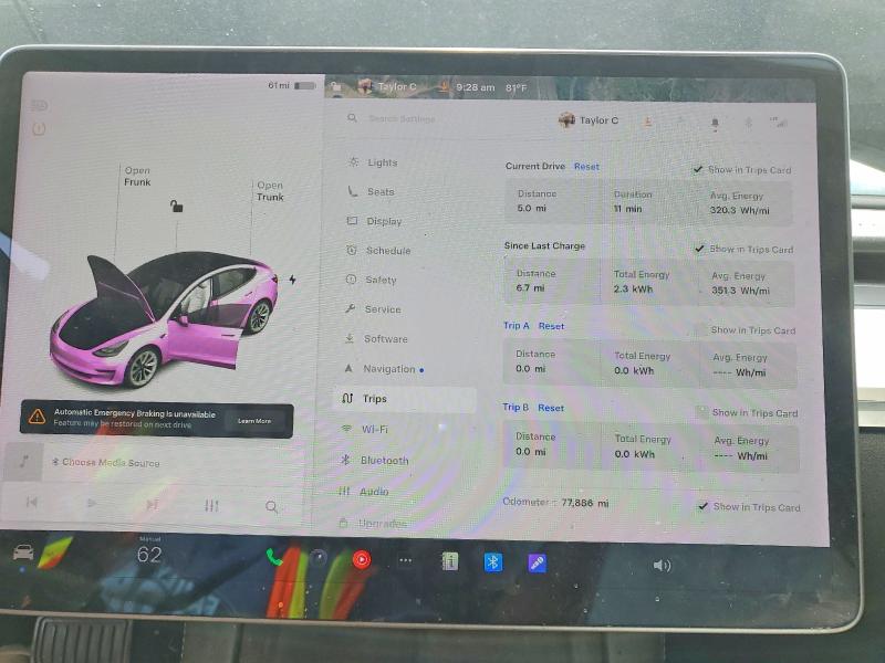 Продажа на аукционе авто 2021 Tesla Model 3, vin: 5YJ3E1EA3MF095862, номер лота: 55097326