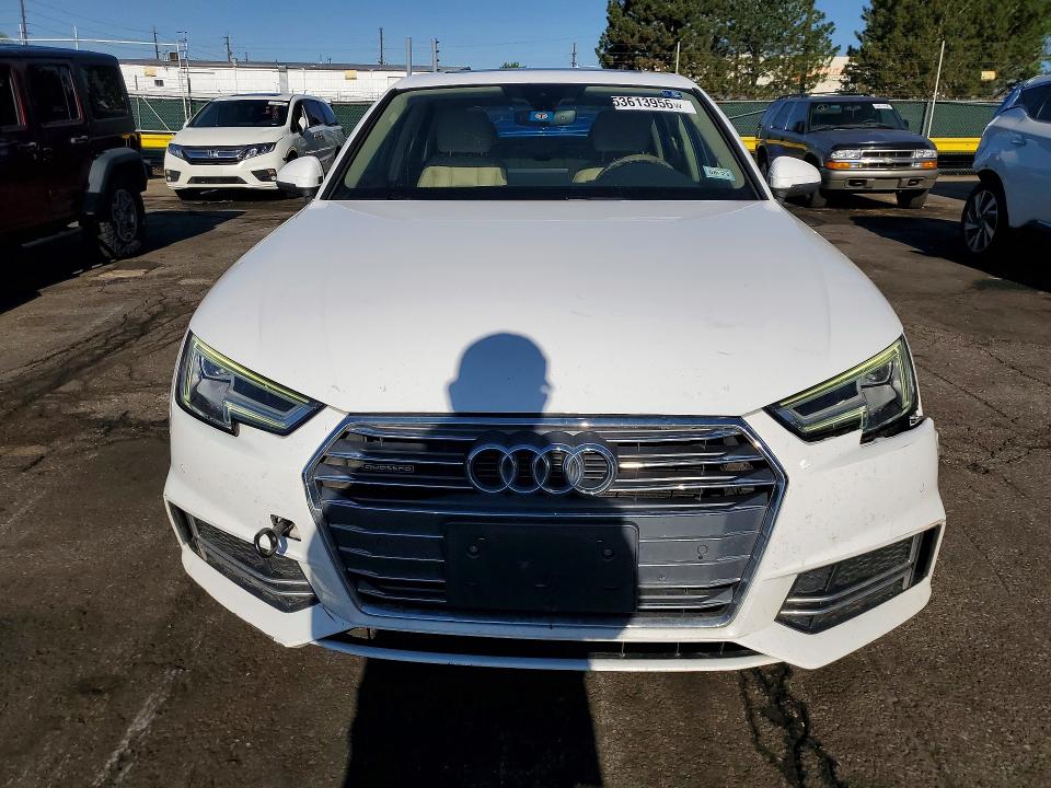 Aukcja sprzedaży 2017 Audi A4, vin: WAUENAF48HN024422, numer aukcji: 53613956