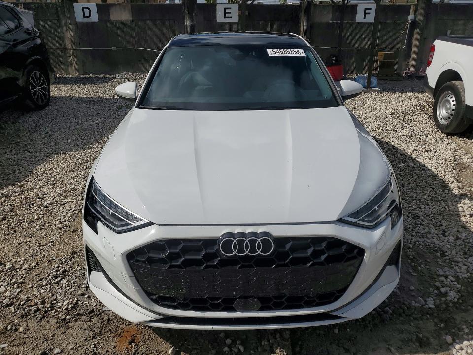 2025 Audi A3 მანქანა იყიდება აუქციონზე, vin: WAUGUDGY3SA039682, აუქციონის ნომერი: 54585856