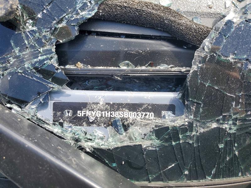 54147706 :رقم المزاد ، 5FNYG1H38SB003770 vin ، 2025 Honda Pilot مزاد بيع
