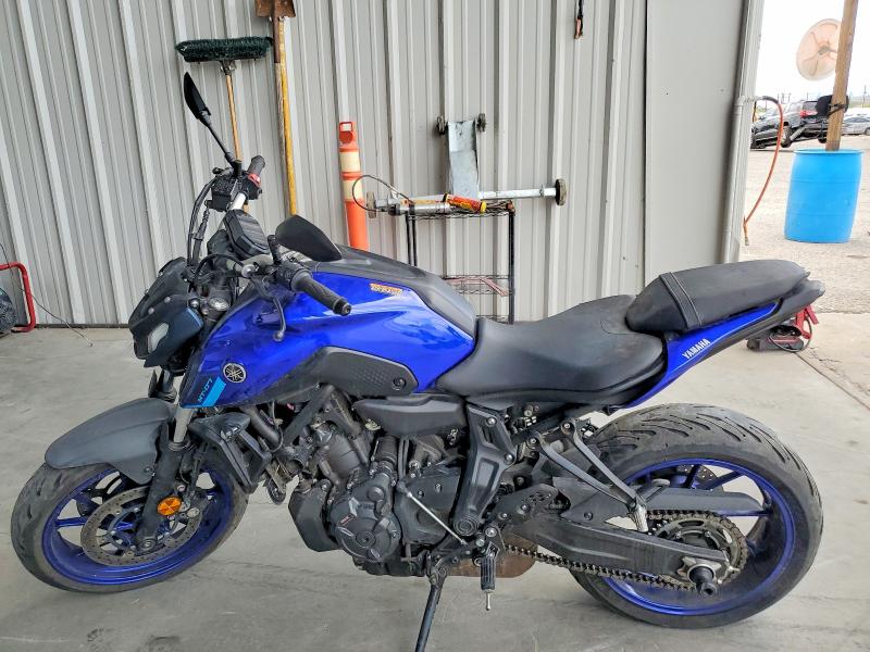 2022 Yamaha Mt07 მანქანა იყიდება აუქციონზე, vin: JYARM32E0NA002883, აუქციონის ნომერი: 50949746