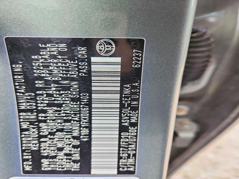 52081866 :رقم المزاد ، 4T1BF1FKXDU671403 vin ، 2013 Toyota Camry مزاد بيع