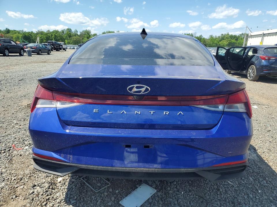 55529046 :رقم المزاد ، 5NPLM4AG8MH011843 vin ، 2021 Hyundai Elantra مزاد بيع