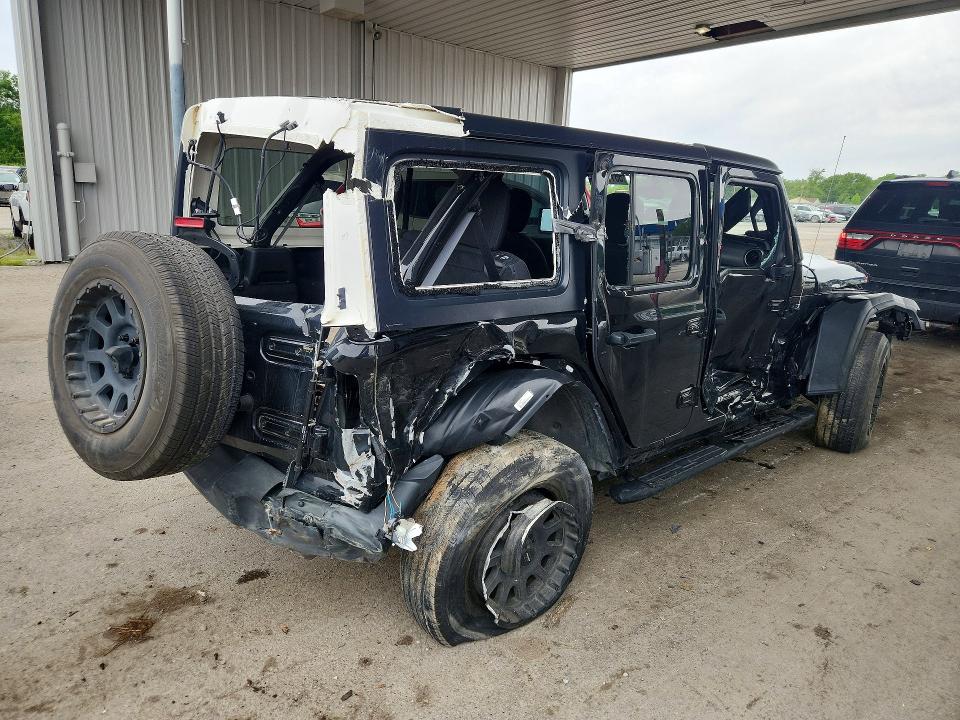 Продажа на аукционе авто 2022 Jeep Wrangler Unlimited, vin: 1C4HJXDN3NW135105, номер лота: 55117016