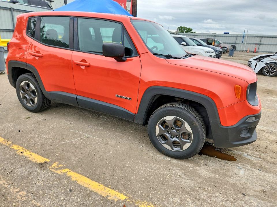 Aukcja sprzedaży 2016 Jeep Renegade, vin: ZACCJBAT7GPC55828, numer aukcji: 52523876
