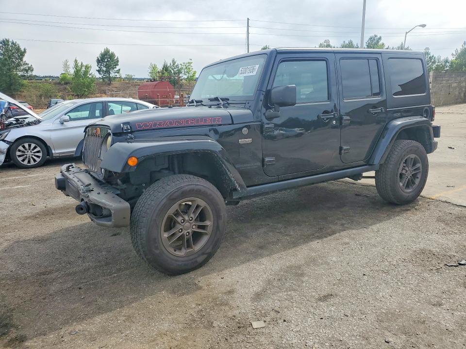 53301936 :رقم المزاد ، 1C4BJWEG8GL319895 vin ، 2016 Jeep Wrangler Unlimited مزاد بيع