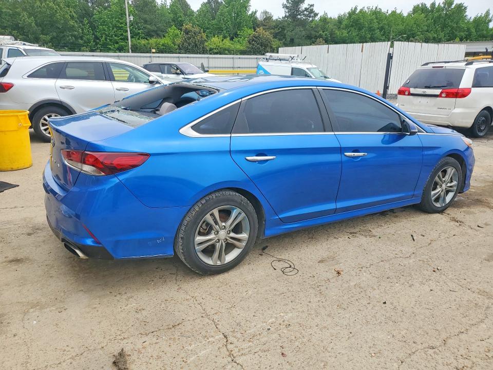2018 Hyundai Sonata მანქანა იყიდება აუქციონზე, vin: 5NPE34AFXJH655827, აუქციონის ნომერი: 51828756