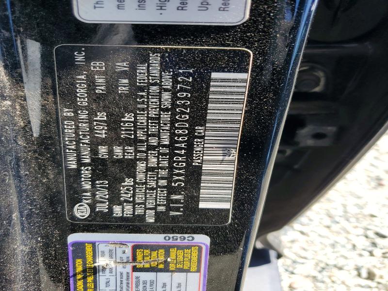 51476486 :رقم المزاد ، 5XXGR4A68DG239721 vin ، 2013 Kia Optima مزاد بيع