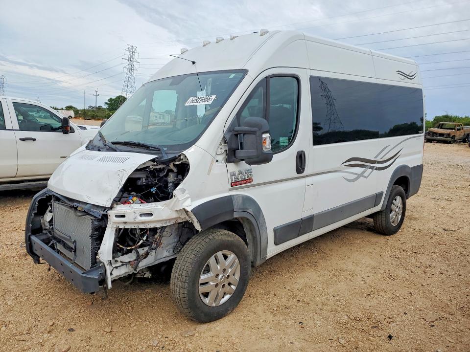 50926866 :رقم المزاد ، 3C6TRVBG1FE503067 vin ، 2015 Ram Promaster 1500 مزاد بيع