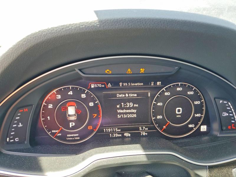2018 Audi Q7 მანქანა იყიდება აუქციონზე, vin: WA1VAAF73JD010216, აუქციონის ნომერი: 53625666
