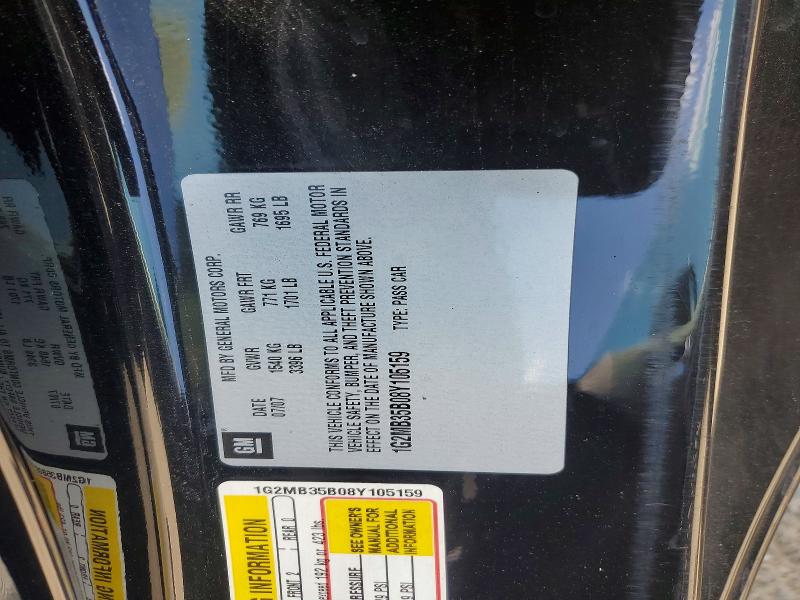 Продаж на аукціоні авто 2008 Pontiac Solstice, vin: 1G2MB35B08Y105159, номер лоту: 55216466